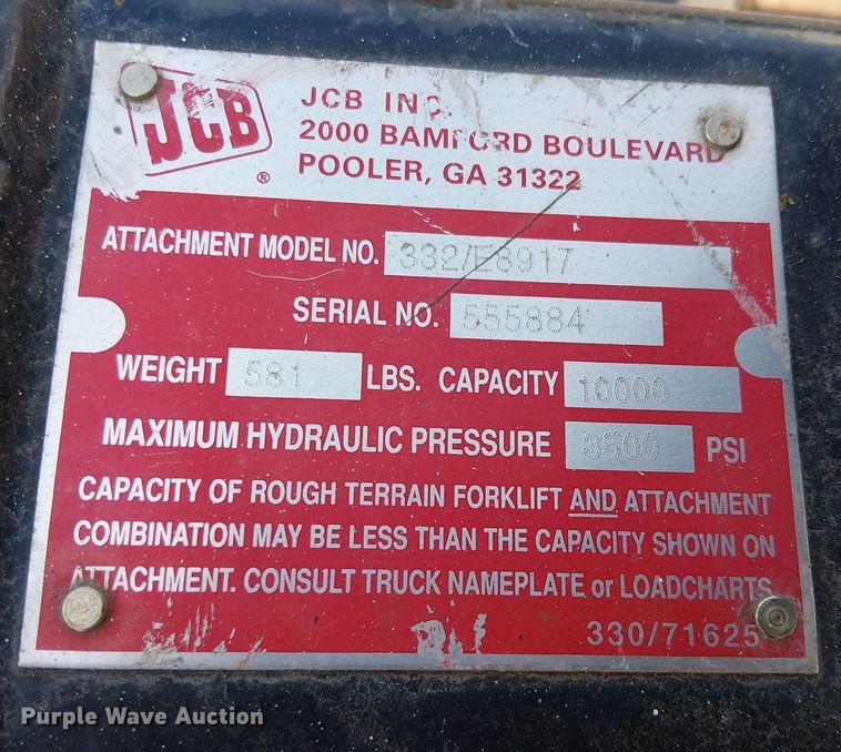 image for item EU2519 2020 JCB 510.56 F telehandler