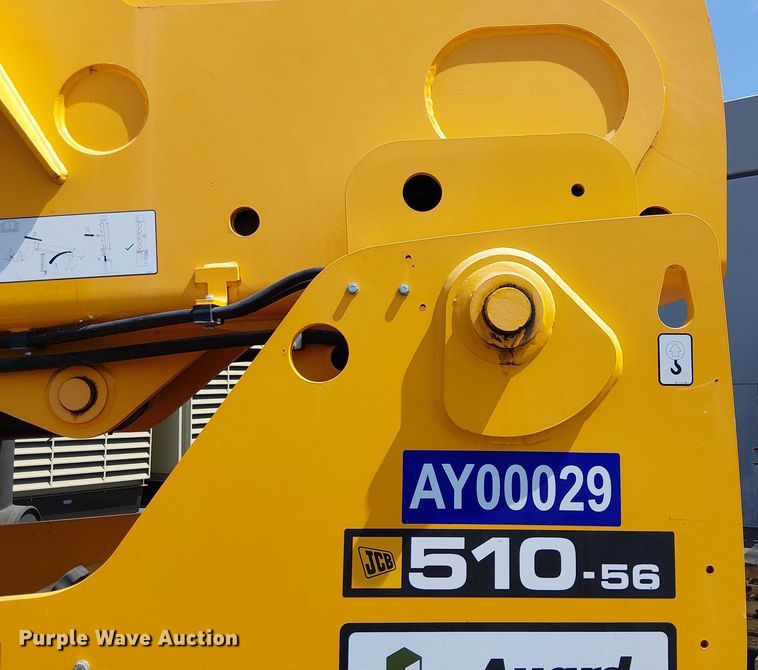 image for item EU2519 2020 JCB 510.56 F telehandler