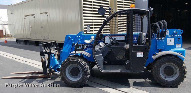 image for item EU2520 2021 Genie GTH-5519 telehandler