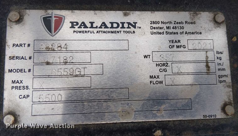 image for item EU2520 2021 Genie GTH-5519 telehandler