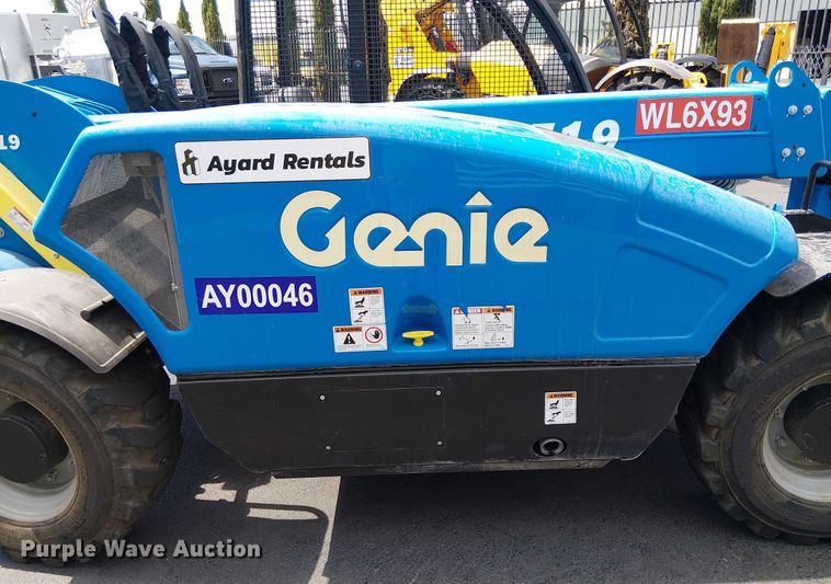 image for item EU2520 2021 Genie GTH-5519 telehandler