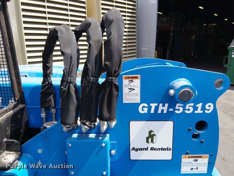image for item EU2520 2021 Genie GTH-5519 telehandler