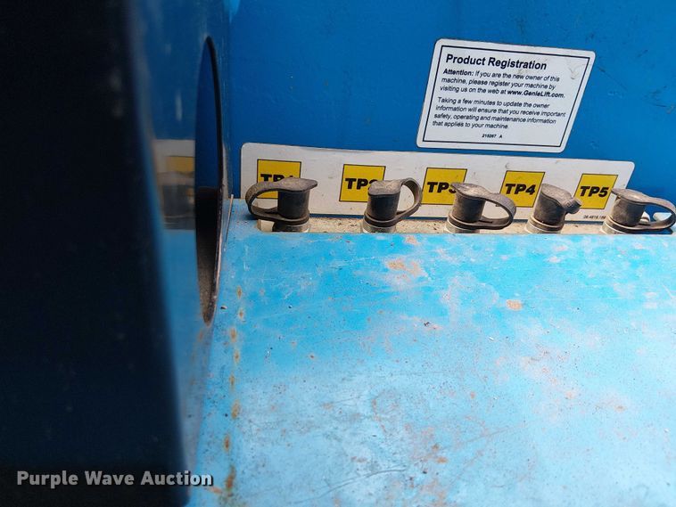 image for item EU2520 2021 Genie GTH-5519 telehandler