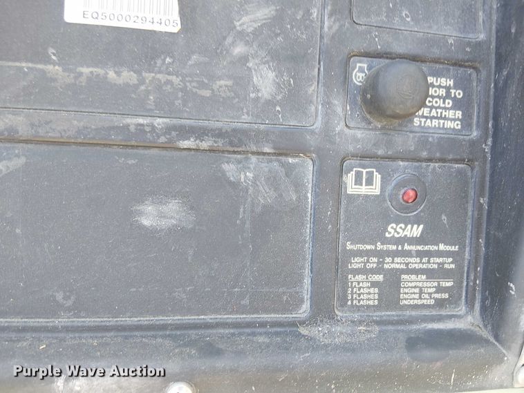 image for item EU2523 2012 Sullair 49HP185DPQ JDi4 air compressor