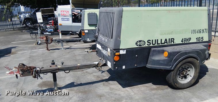 image for item EU2524 2013 Sullair 49HP185DPQ JDi4 air compressor