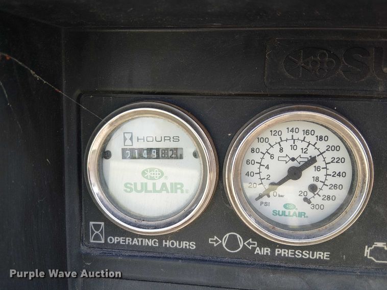 image for item EU2524 2013 Sullair 49HP185DPQ JDi4 air compressor