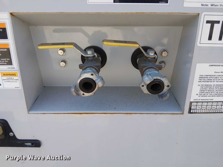 image for item EU2526 2019 Multiquip DIS-185SSI4F air compressor