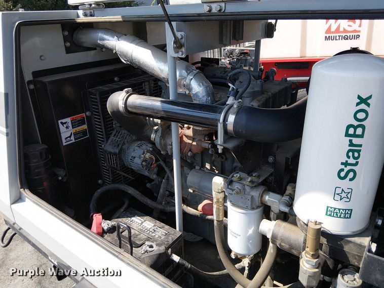 image for item EU2526 2019 Multiquip DIS-185SSI4F air compressor