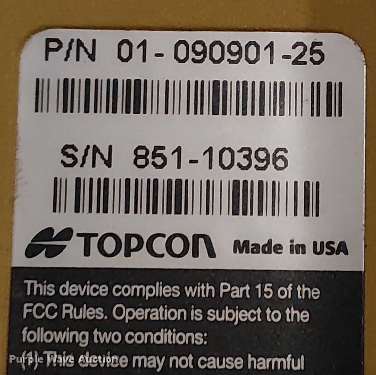 image for item EU2554 Topcon GR-5 GPS equipment