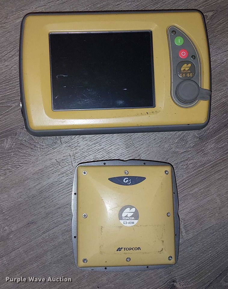 image for item EU2559 Topcon GX-60 GPS equipment
