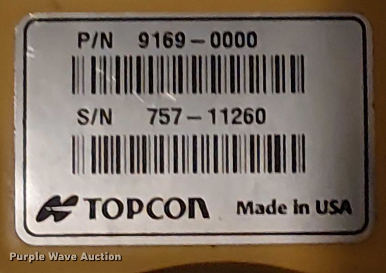 image for item EU2560 Topcon GX-60 GPS equipment