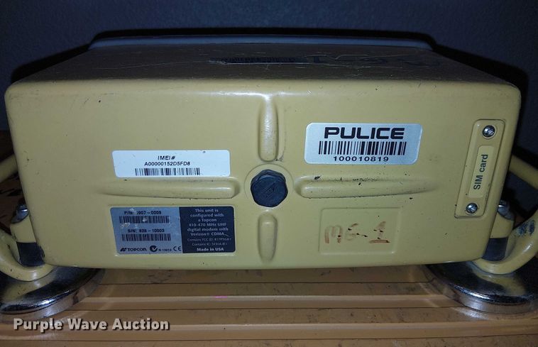 image for item EU2565 Topcon MC-R3 Excavator Receiver