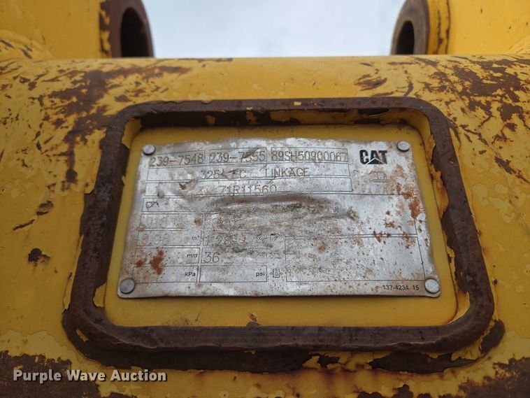 image for item EU3852 Caterpillar excavator bucket