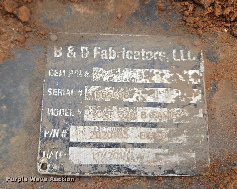 image for item EU3859 Excavator quick attach