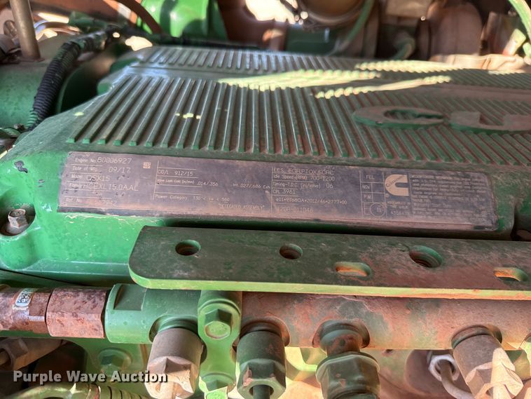 image for item EU3888 2017 John Deere 9570R Scraper Special 4WD tractor