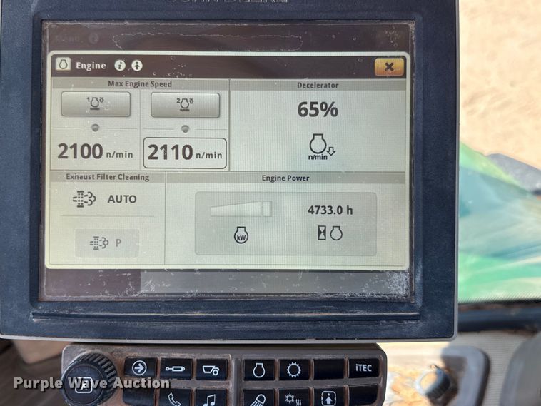 image for item EU3889 2019 John Deere 9570R Scraper Special 4WD tractor