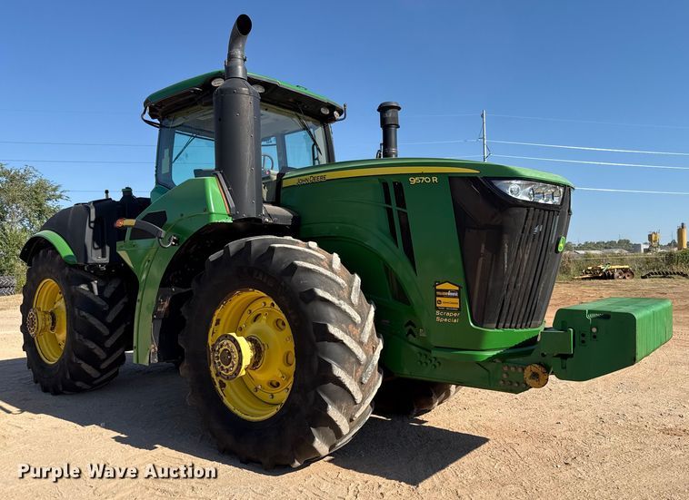 image for item EU3891 2018 John Deere 9570R Scraper Special 4WD tractor