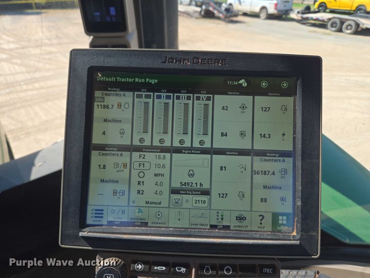 image for item EU3892 2018 John Deere 9570R Scraper Special 4WD tractor