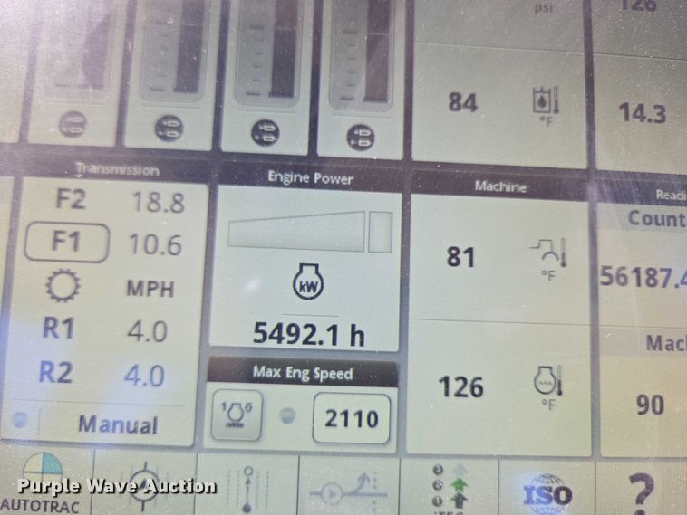 image for item EU3892 2018 John Deere 9570R Scraper Special 4WD tractor