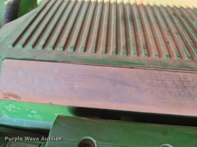 image for item EU3892 2018 John Deere 9570R Scraper Special 4WD tractor