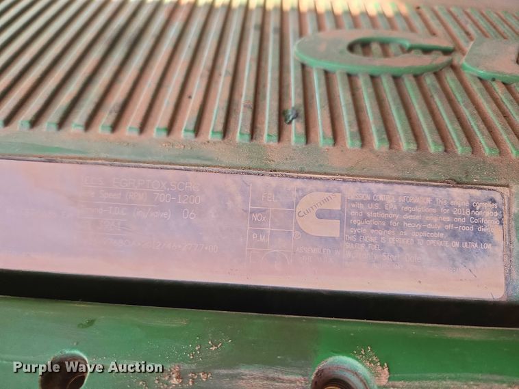 image for item EU3892 2018 John Deere 9570R Scraper Special 4WD tractor