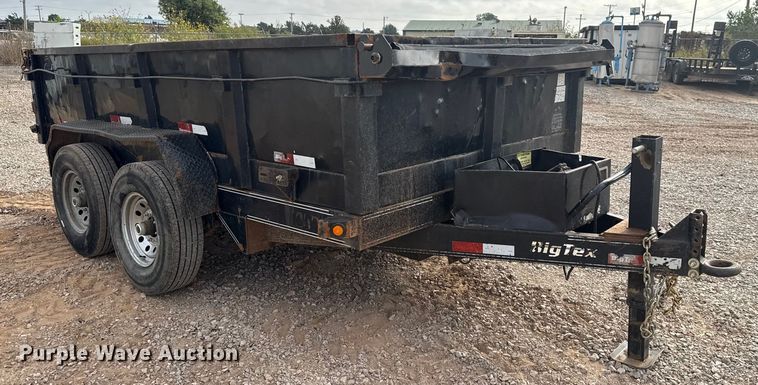 image for item EU5064 2011 Big Tex 10SR-12XLBK7SIR dump trailer