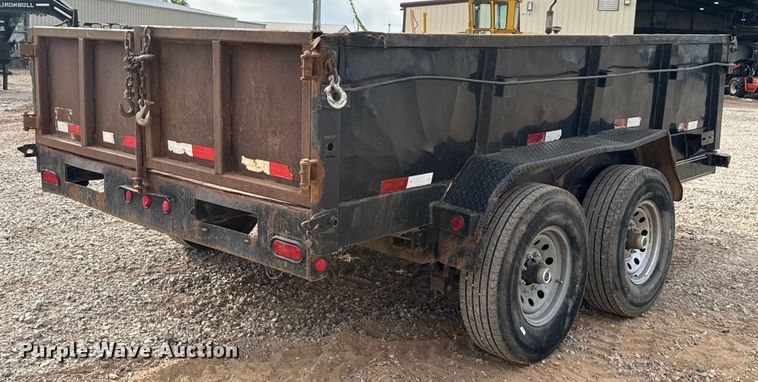 image for item EU5064 2011 Big Tex 10SR-12XLBK7SIR dump trailer