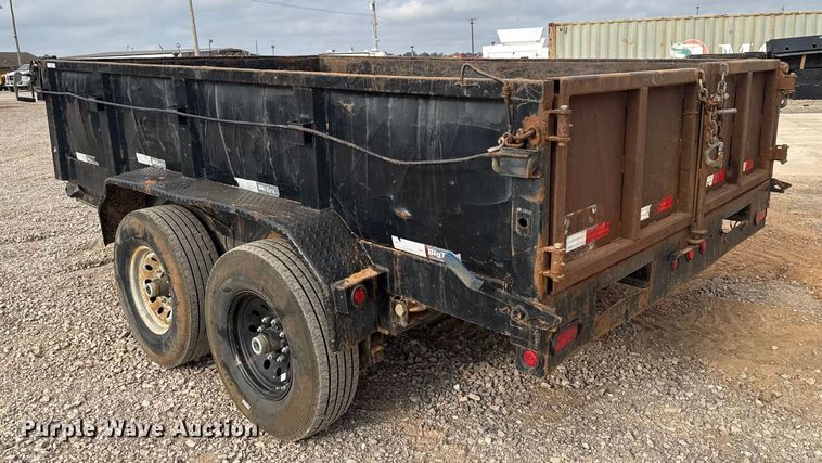 image for item EU5064 2011 Big Tex 10SR-12XLBK7SIR dump trailer