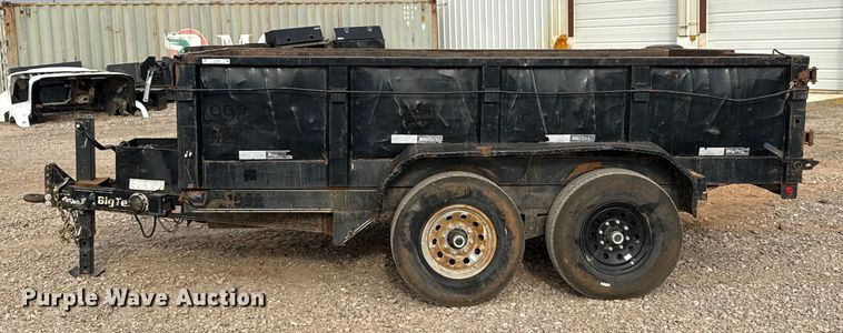 image for item EU5064 2011 Big Tex 10SR-12XLBK7SIR dump trailer