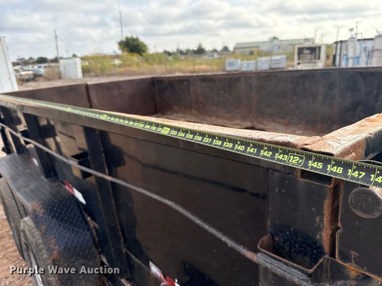 image for item EU5064 2011 Big Tex 10SR-12XLBK7SIR dump trailer