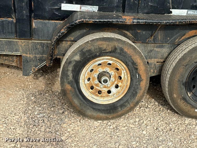 image for item EU5064 2011 Big Tex 10SR-12XLBK7SIR dump trailer