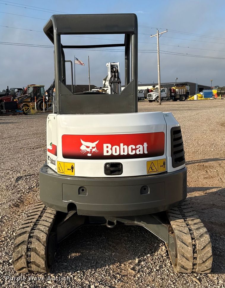 image for item EU5065 2013 Bobcat E35 mini excavator