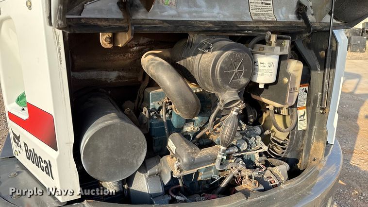 image for item EU5065 2013 Bobcat E35 mini excavator