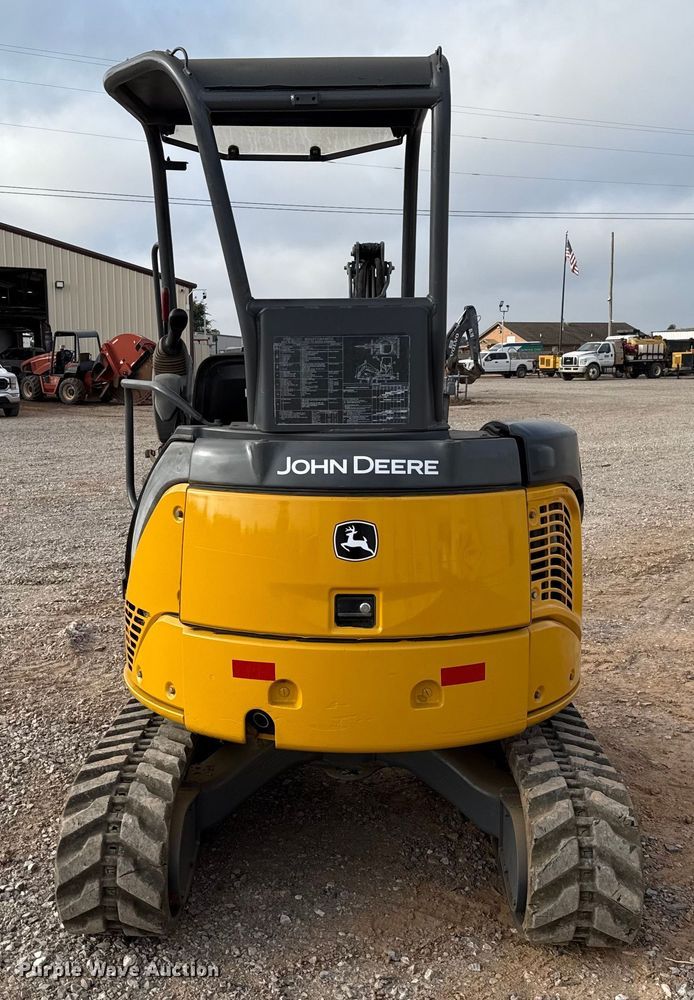 image for item EU5066 2014 John Deere 27D mini excavator