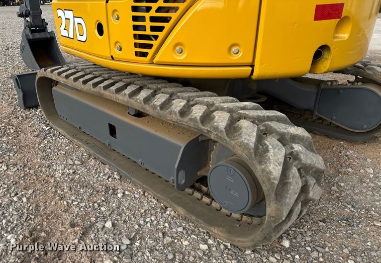 image for item EU5066 2014 John Deere 27D mini excavator