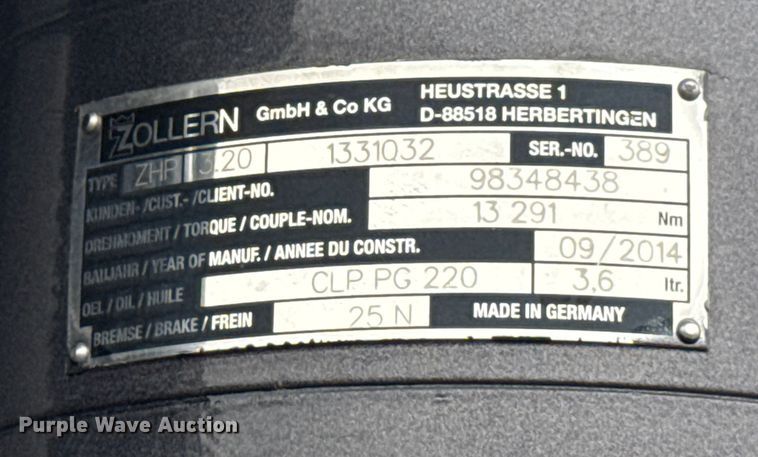 image for item EU5084 2015 Sky-Com ICS-120-1 hydrovac extension bed