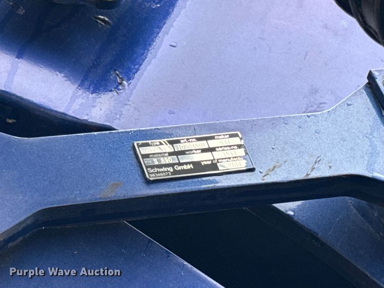 image for item EU5084 2015 Sky-Com ICS-120-1 hydrovac extension bed