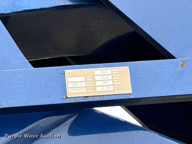 image for item EU5084 2015 Sky-Com ICS-120-1 hydrovac extension bed