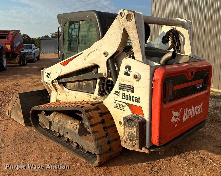 image for item EU5085 2017 Bobcat T595 tracked skid steer loader