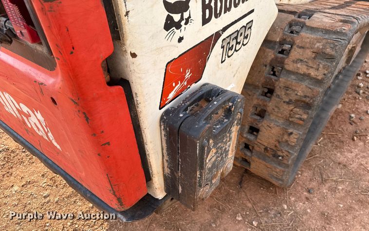image for item EU5085 2017 Bobcat T595 tracked skid steer loader