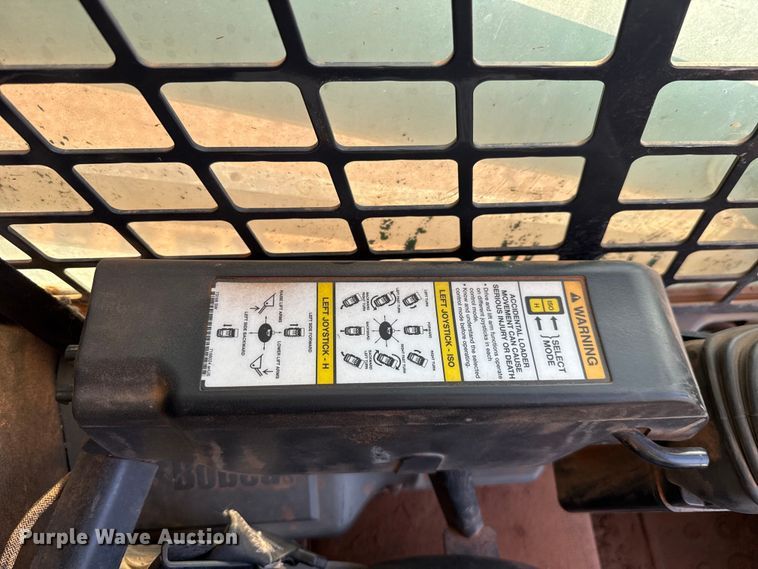 image for item EU5085 2017 Bobcat T595 tracked skid steer loader