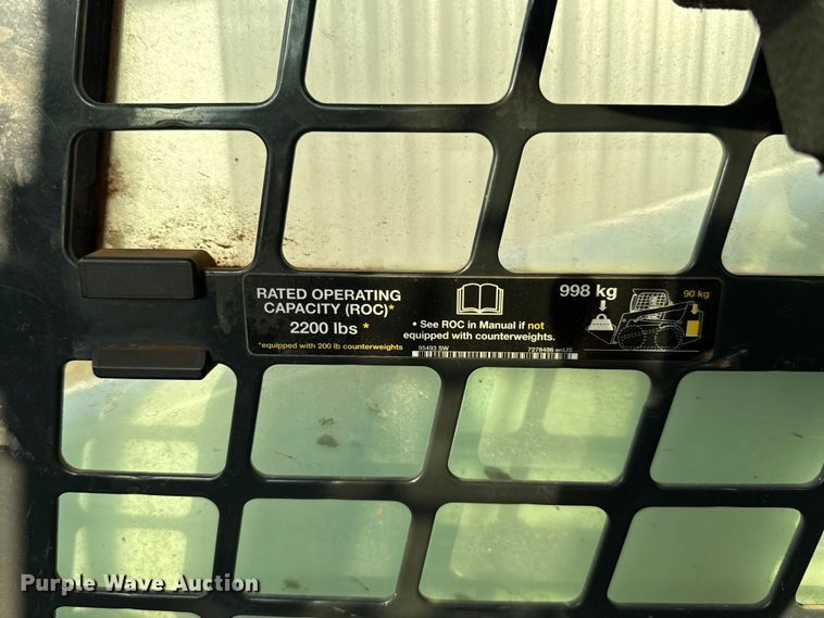 image for item EU5085 2017 Bobcat T595 tracked skid steer loader