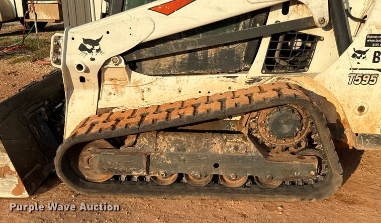 image for item EU5085 2017 Bobcat T595 tracked skid steer loader