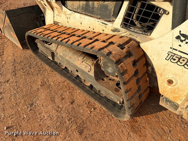 image for item EU5085 2017 Bobcat T595 tracked skid steer loader