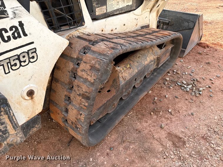 image for item EU5085 2017 Bobcat T595 tracked skid steer loader