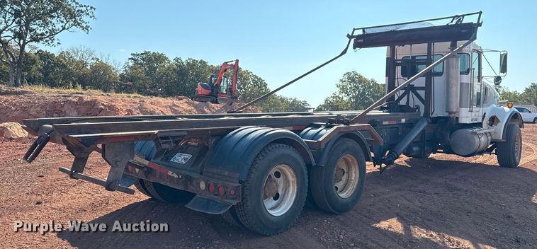 image for item EU5086 1996 Kenworth W900B roll-off container truck