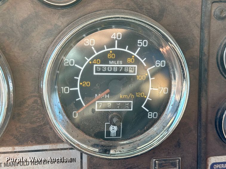 image for item EU5086 1996 Kenworth W900B roll-off container truck