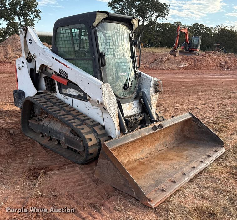 MINI CARGADOR SOBRE ORUGAS 2016 BOBCAT T595