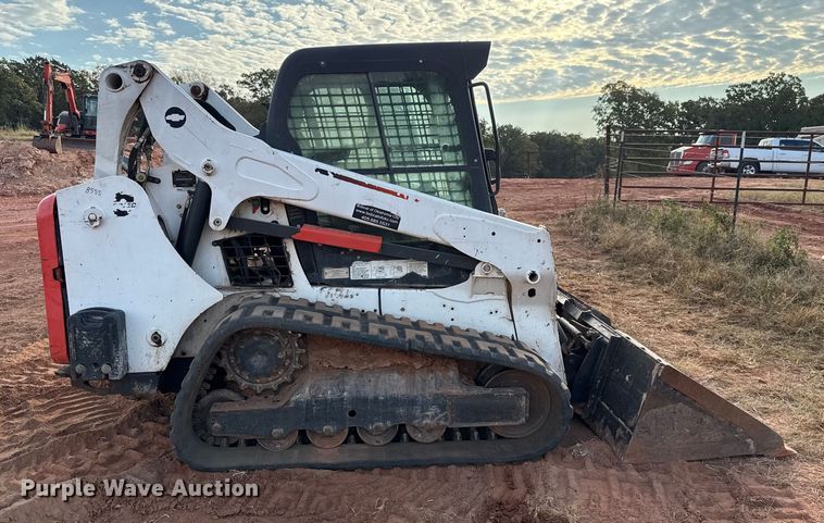 MINI CARGADOR SOBRE ORUGAS 2016 BOBCAT T595