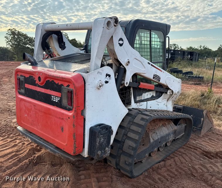 MINI CARGADOR SOBRE ORUGAS 2016 BOBCAT T595